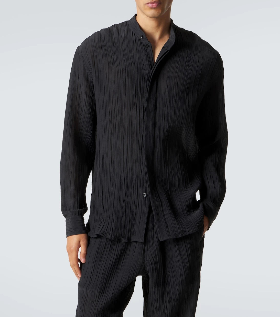 Umit Benan - Bruce linen and cotton shirt