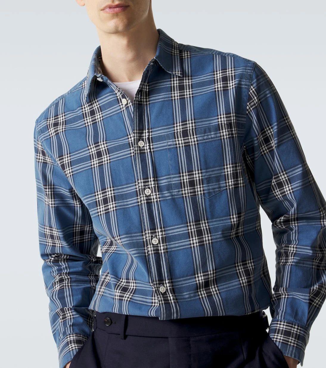 Dunhill - Plaid cotton shirt