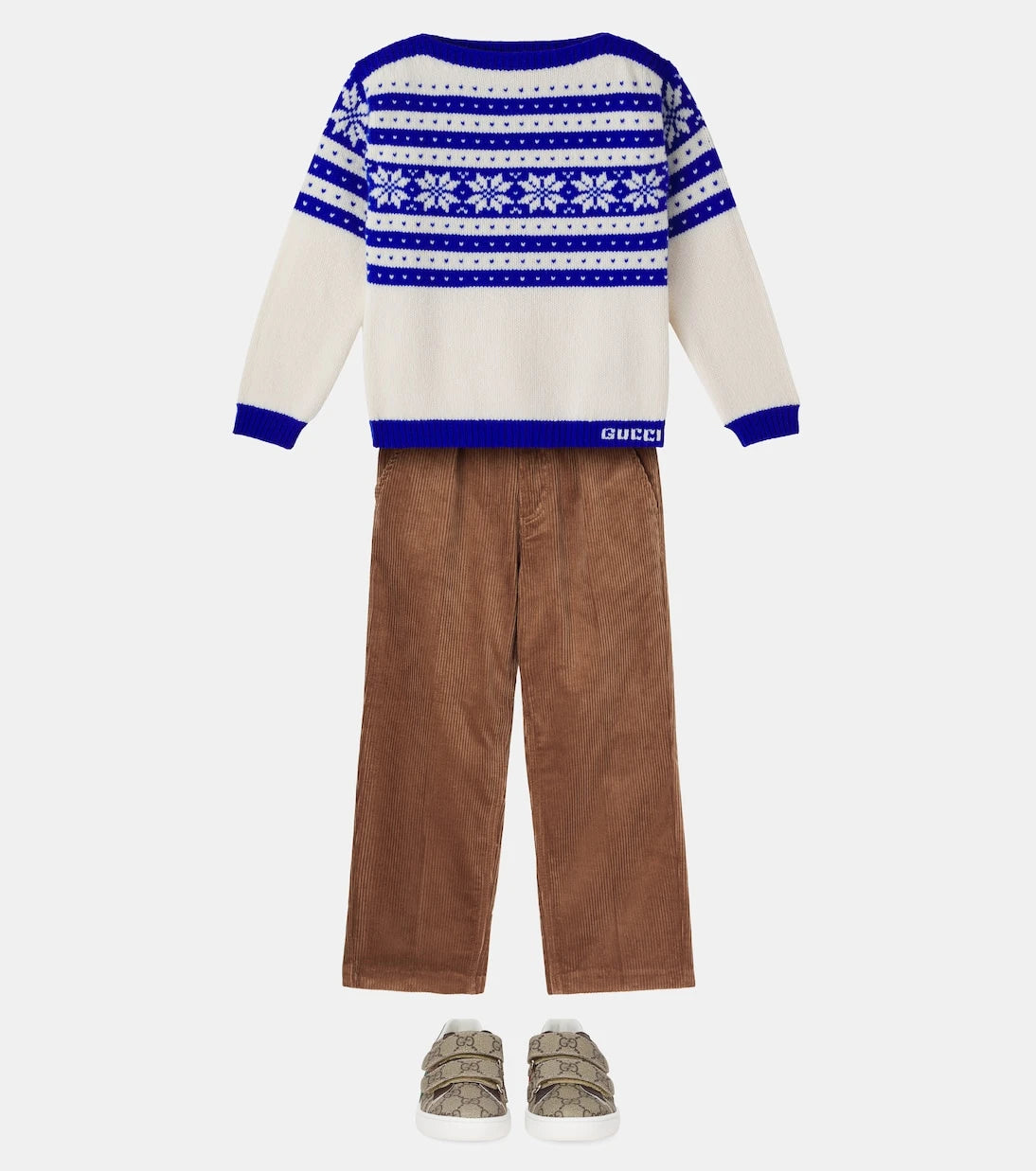 Gucci Kids - Intarsia wool sweater