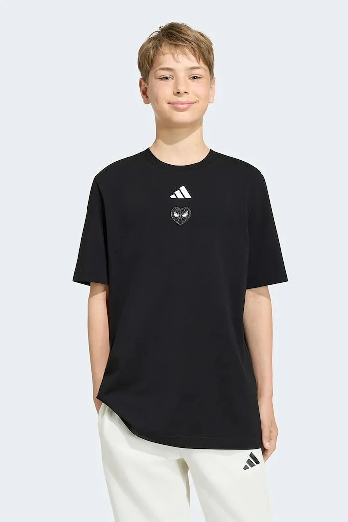 adidas тениска за деца от памук с еластан MARVEL SPIDER-MAN