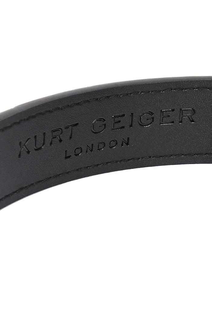 Kurt Geiger London kadın deri kemer Kensington