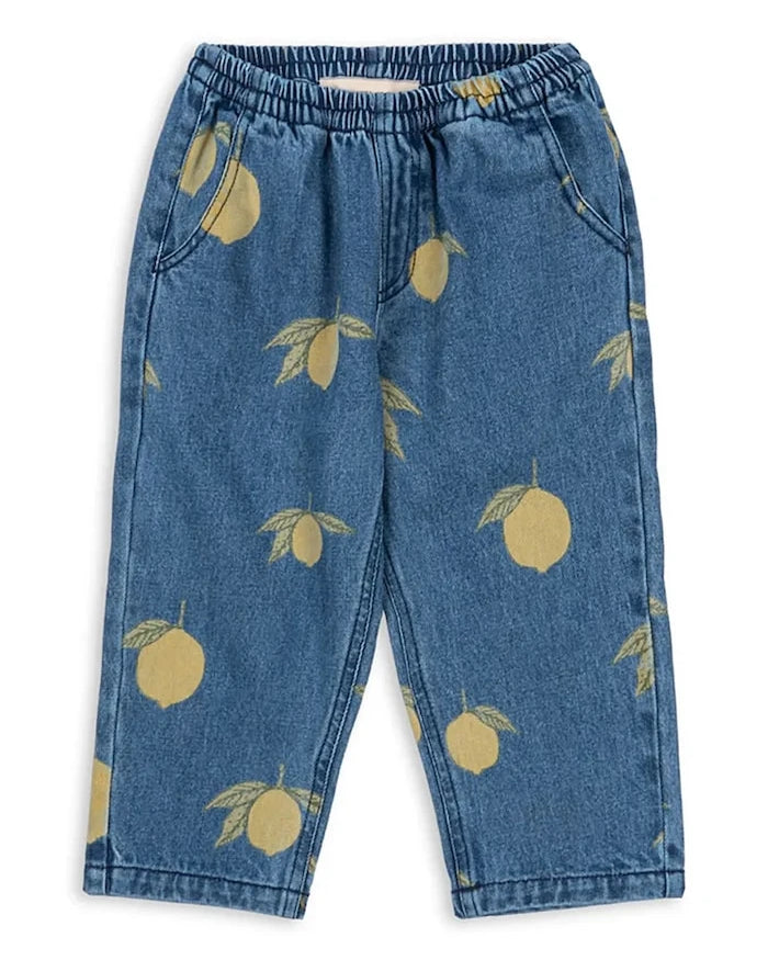 Konges Sløjd MAGOT PANTS GOTS Çocuk Kot Pantolon