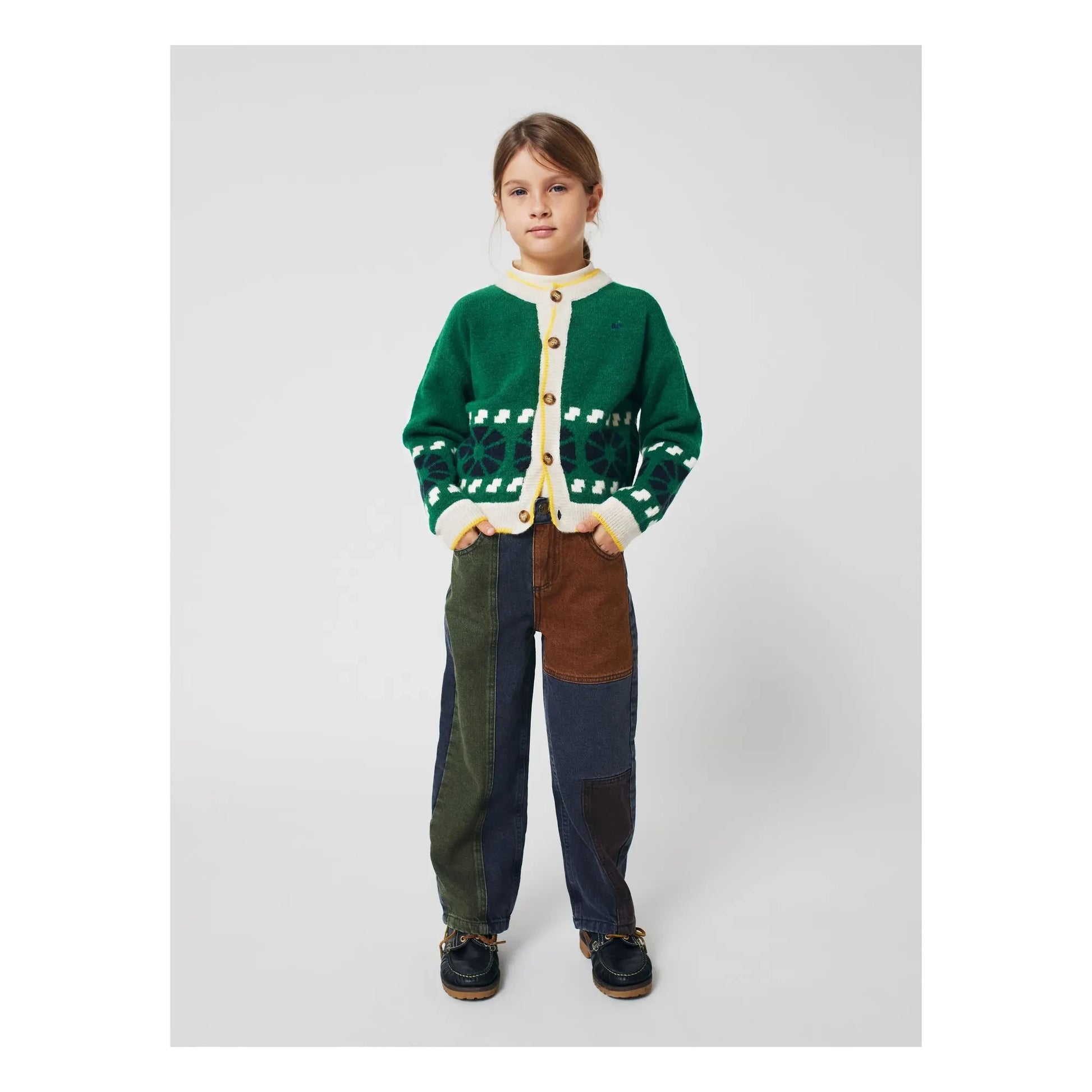 Bobo Choses - Jacquard Wool Vest | Green