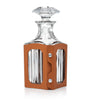 Leather Octogone Decanter Case