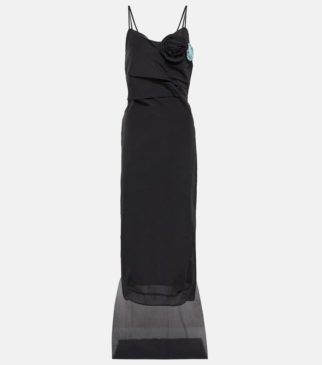 Prada - Embellished draped gown