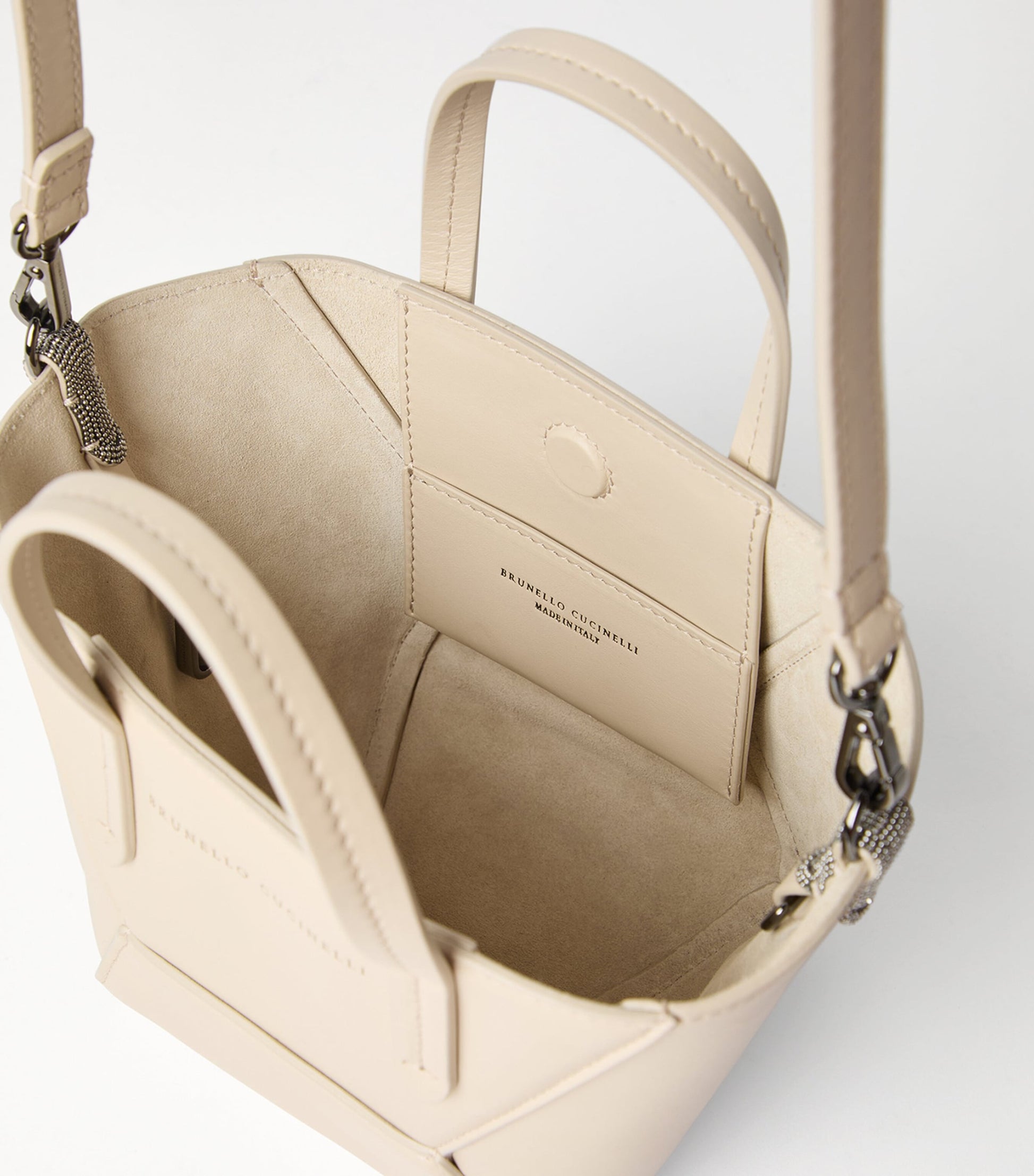 Mini Calfskin BC Duo Tote Bag