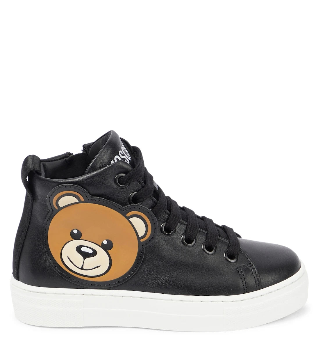 Moschino Kids - Leather sneakers