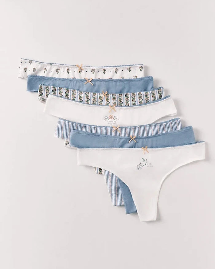 women'secret pamuklu kadın tanga 7'li