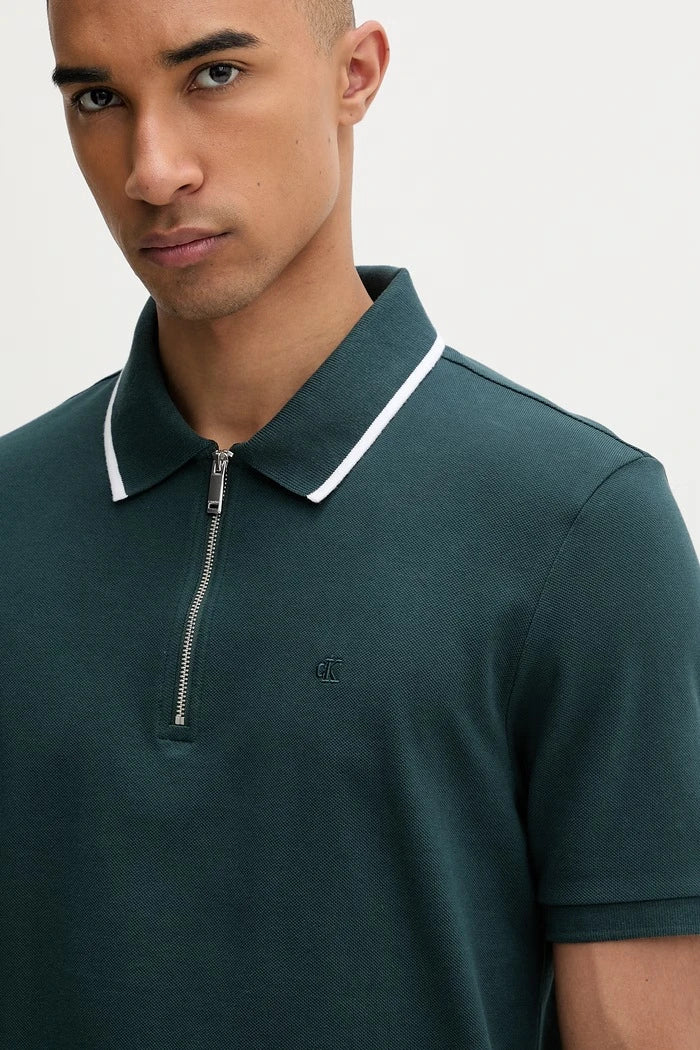 Calvin Klein erkek pamuklu yakalı tişört