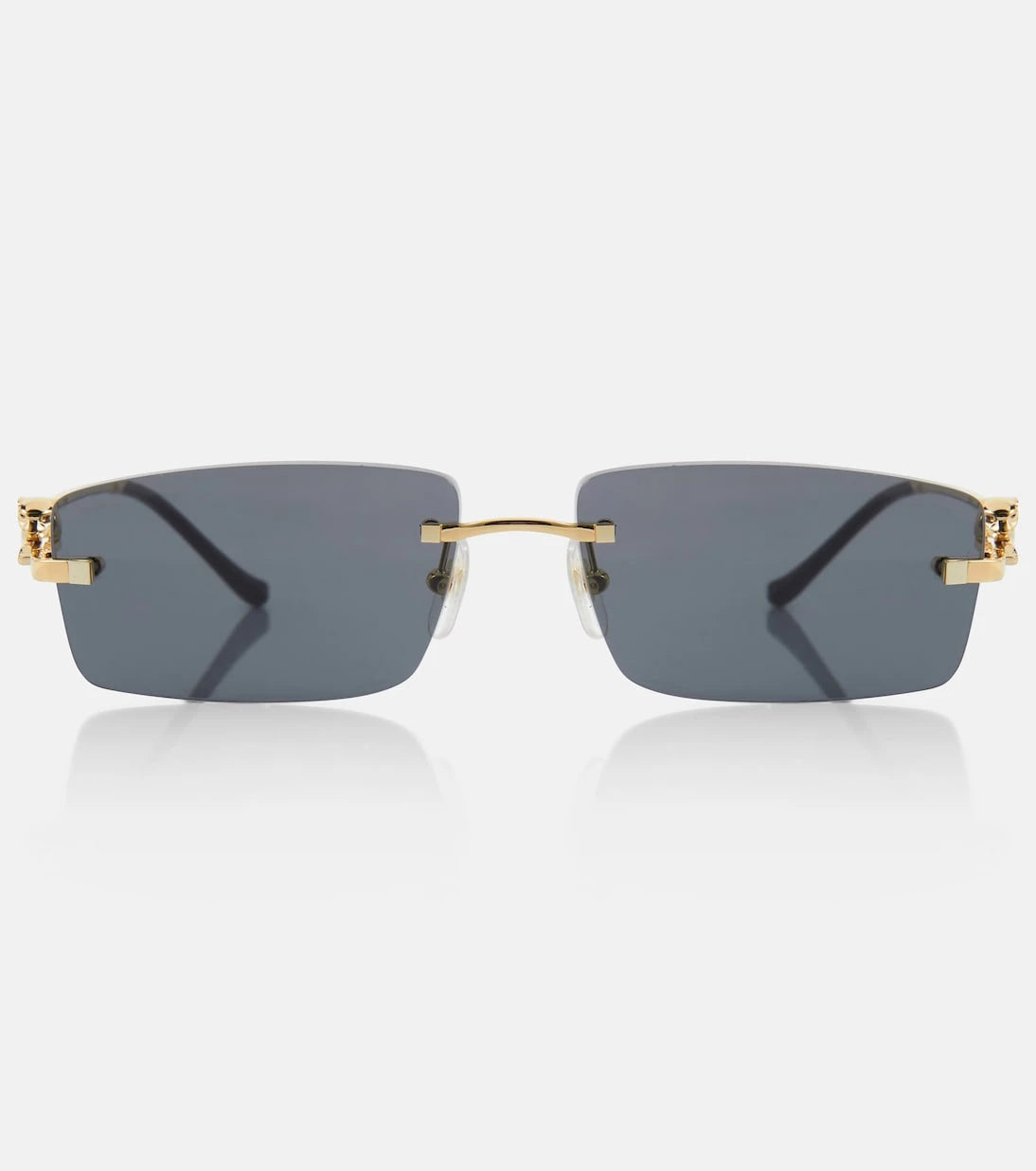 Cartier Eyewear Collection - Panthère De Cartier rectangular sunglasses