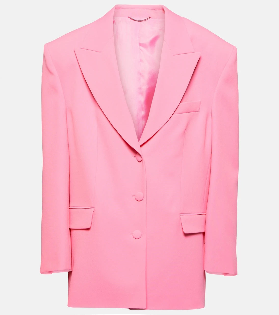 Magda Butrym - Single-breasted silk-blend blazer