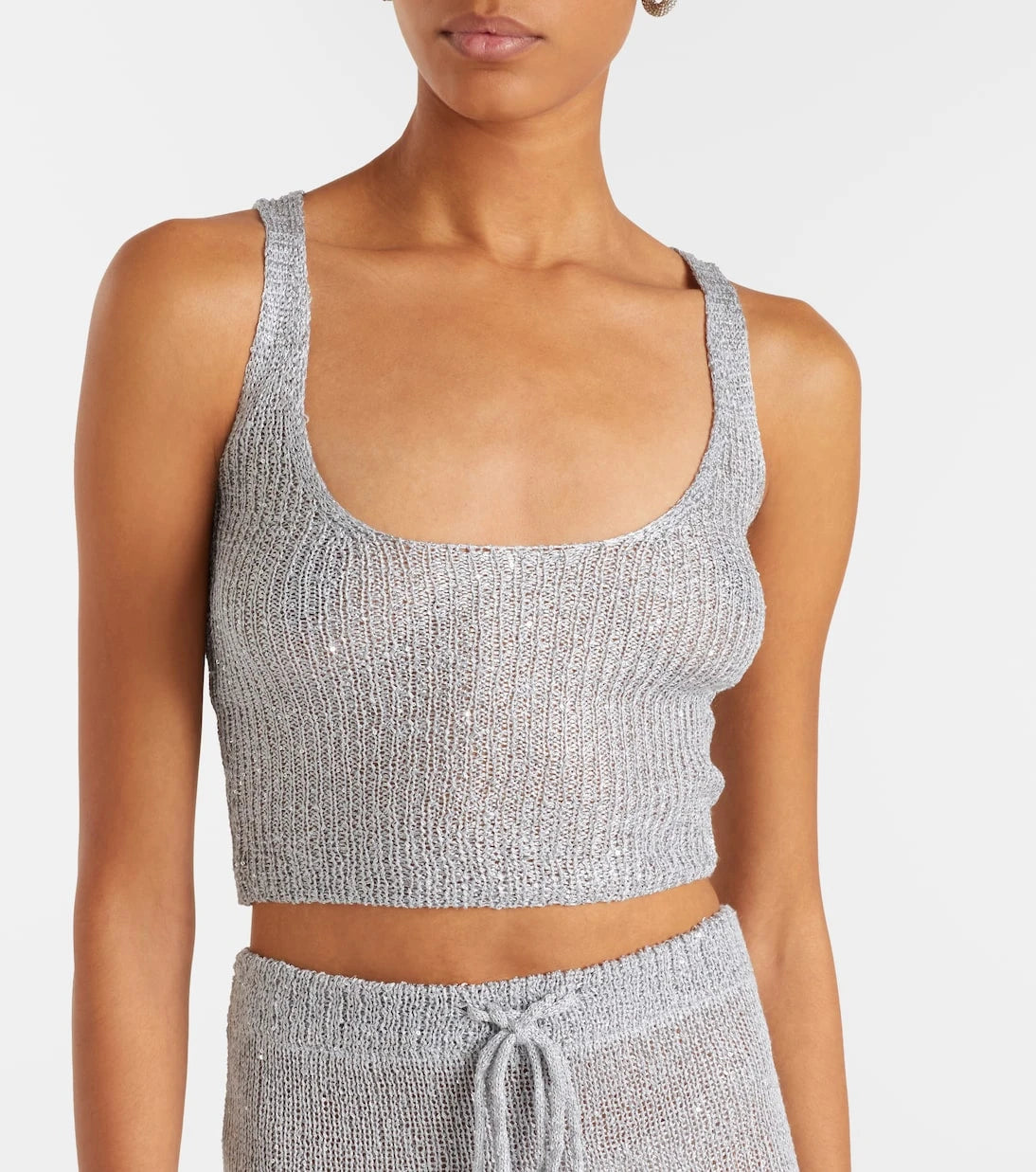 Bananhot - Aretha sequined crop top