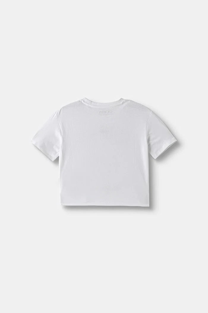 Guess Çocuklar için pamuklu elastanlı tişört