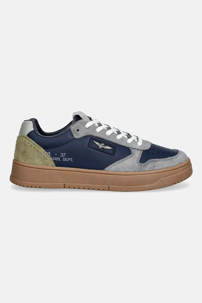 Кожени маратонки Aeronautica Militare SNEAKERS