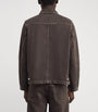 Sunflower Brown Garment-Dyed Worker Denim Jacket