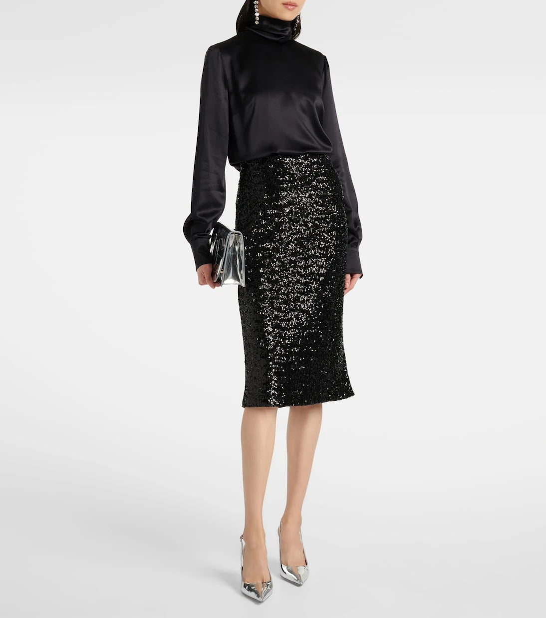 Dolce&Gabbana - تنورة ميدي بترتر