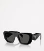 Prada Black Acetate PR B18S Sunglasses