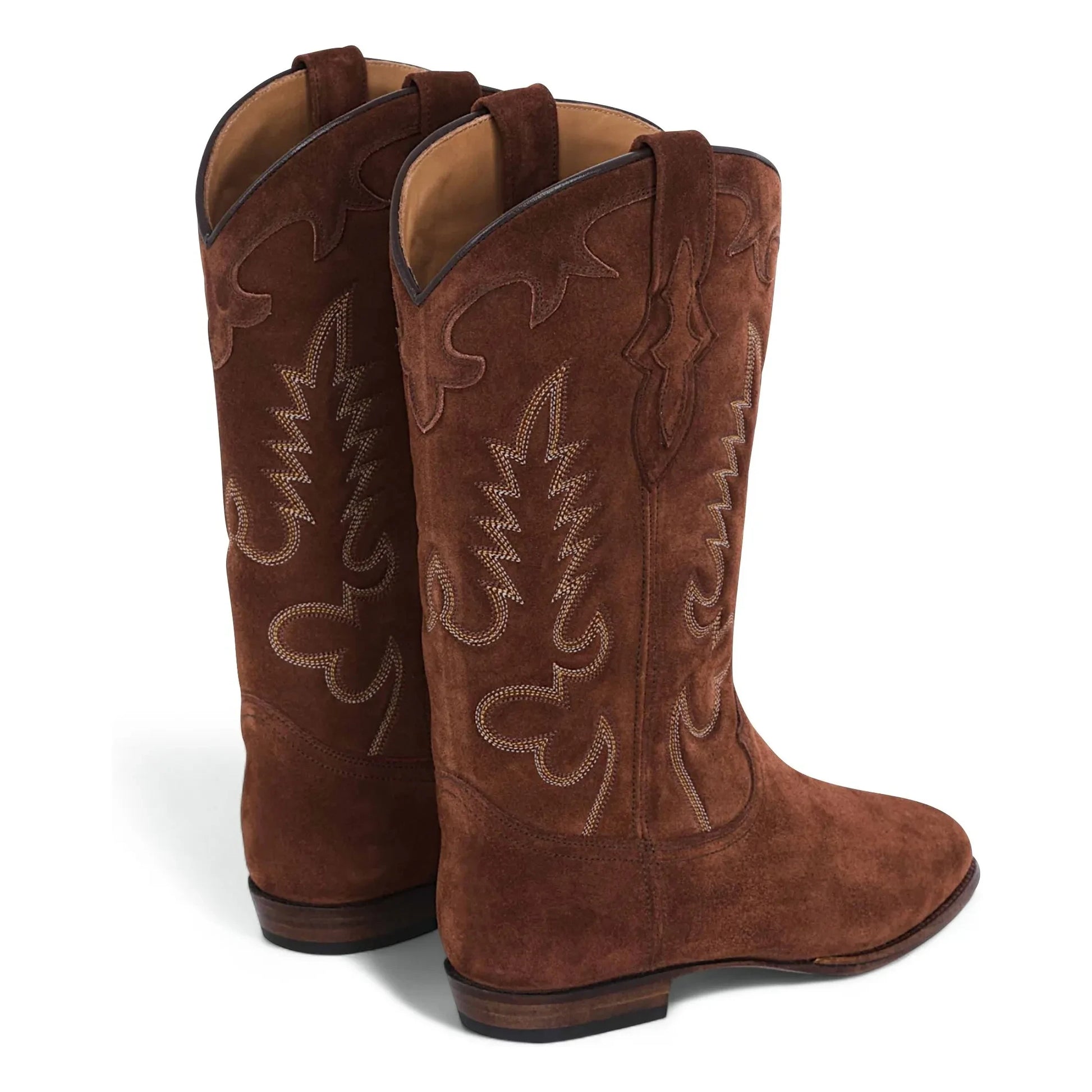 Shiloh Heritage - Midnight Suede Boots | Terracotta