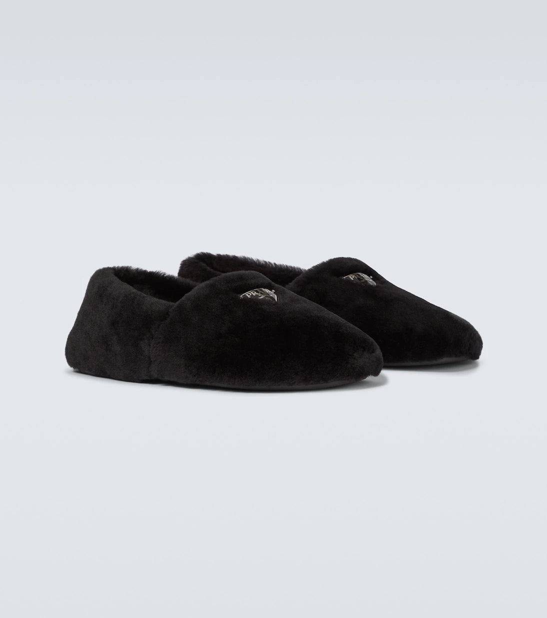 Prada - Shearling slippers