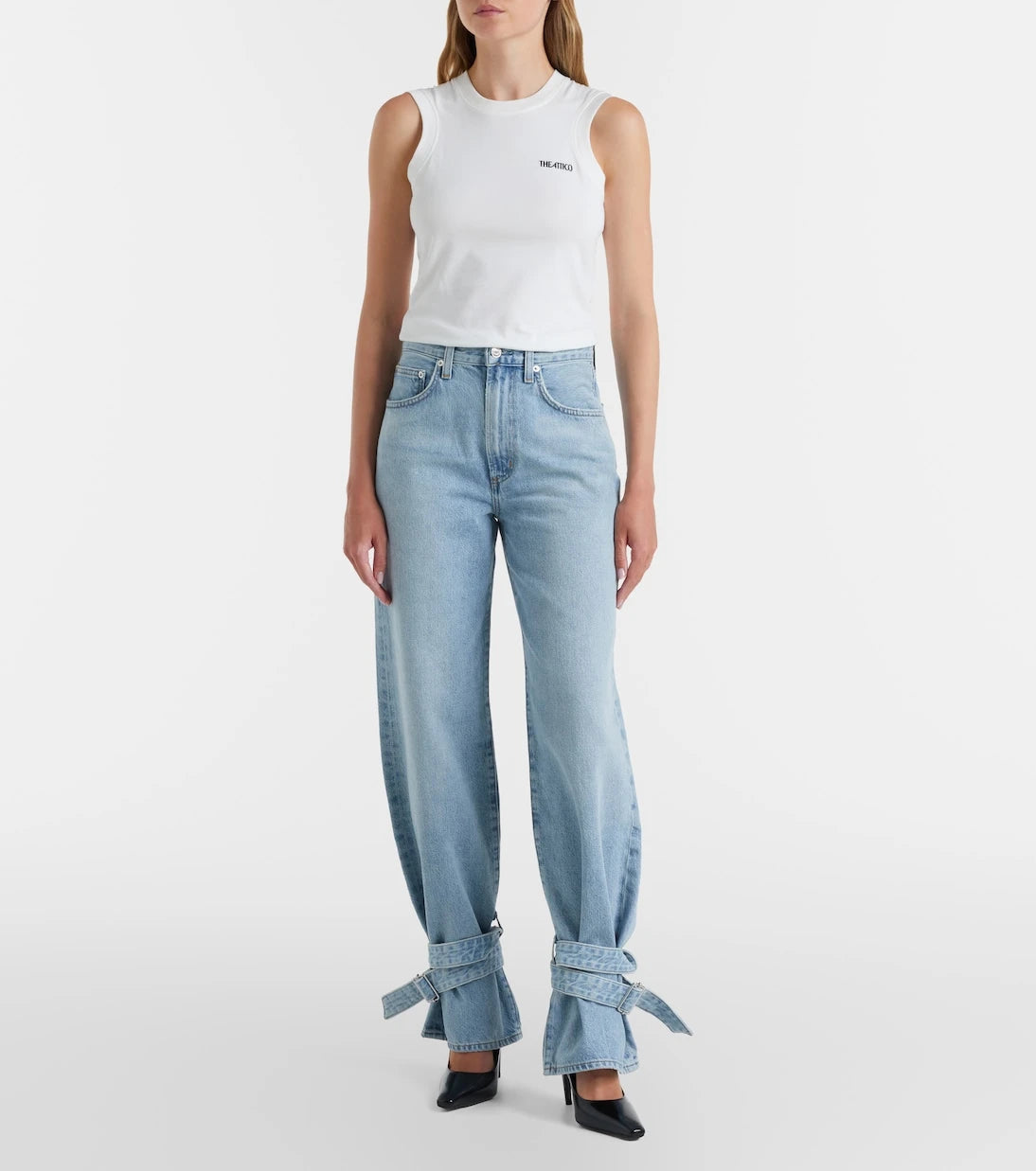 Agolde - Cinched Hem straight jeans