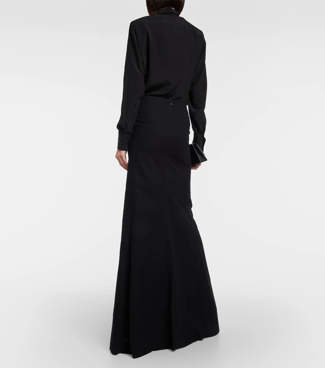Ann Demeulemeester - Virgin wool maxi skirt