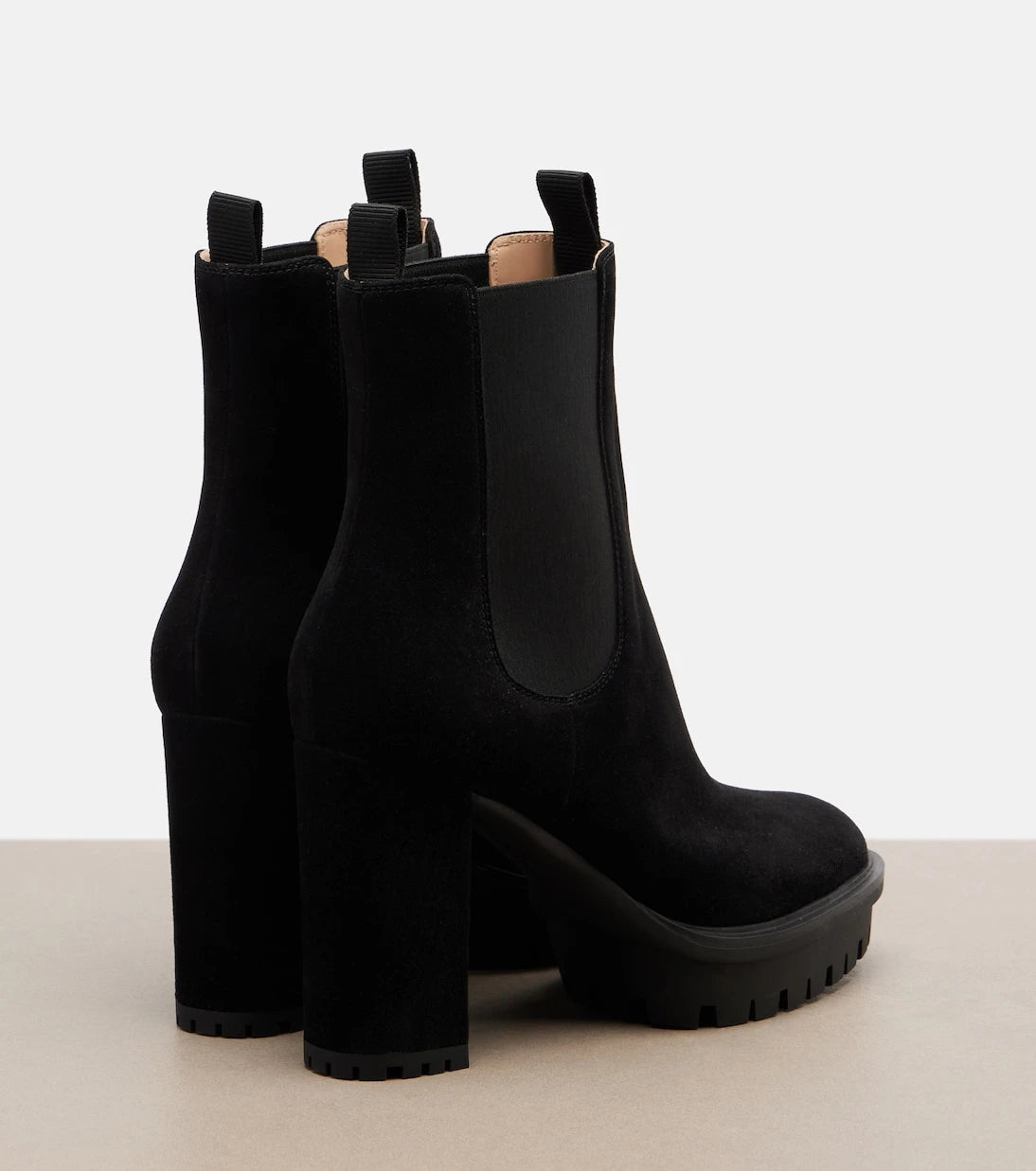 Gianvito Rossi - Barry suede platform ankle boots