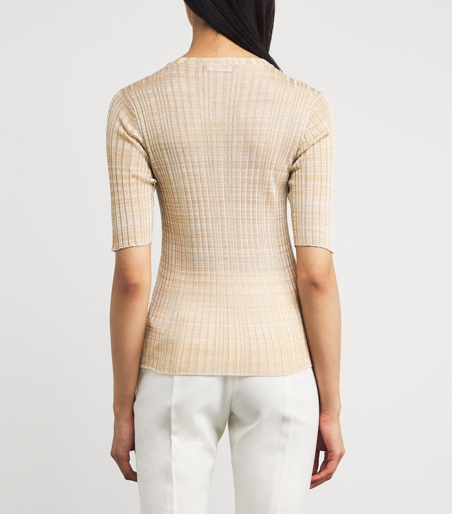 Fabiana Filippi Multi Round-Neck Top