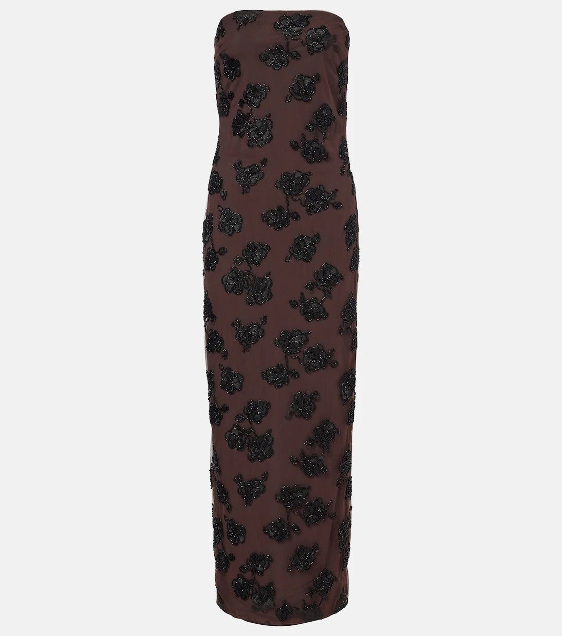 Rotate - Beaded floral maxi dress