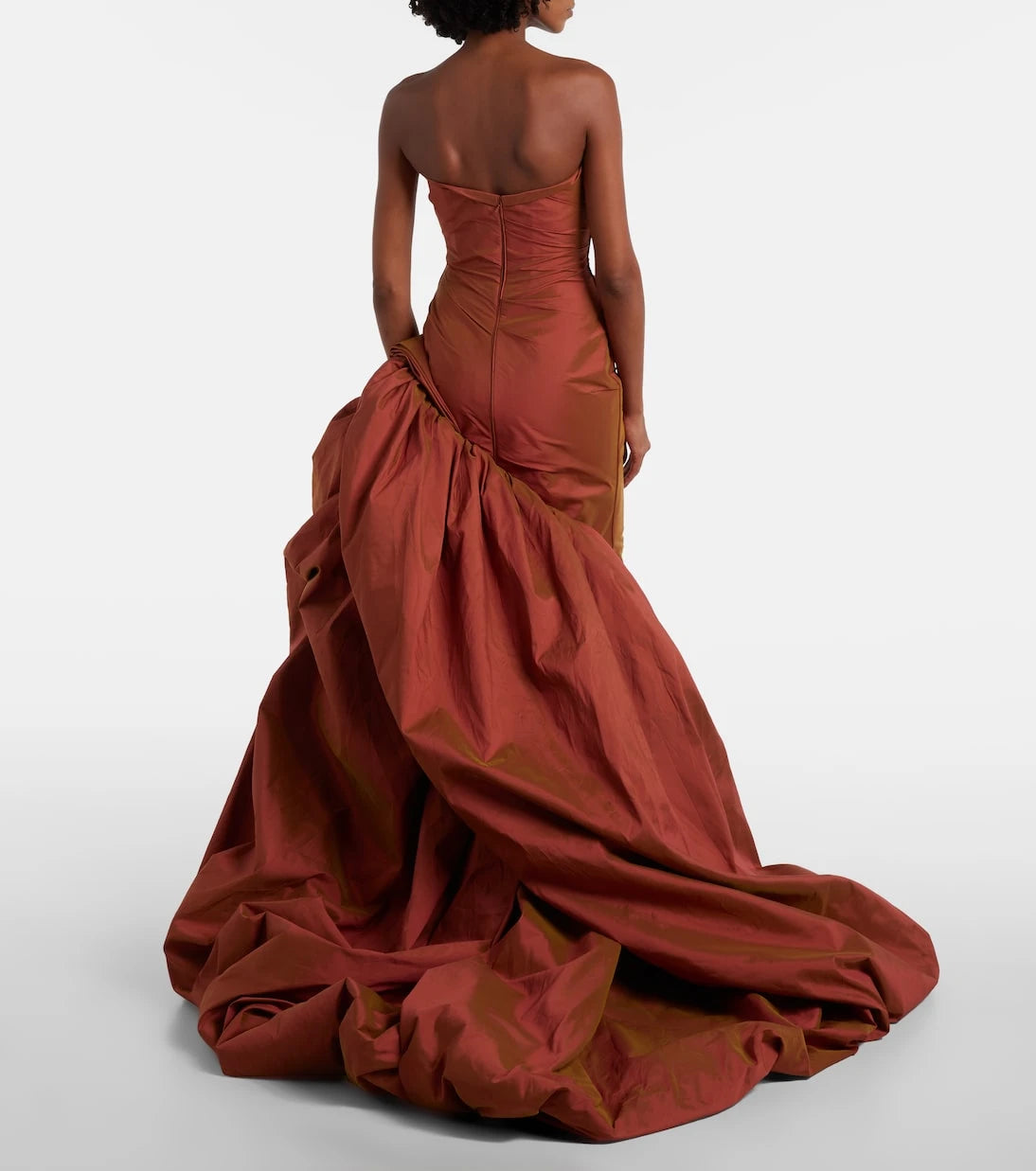 Marmar Halim - Gathered corset gown
