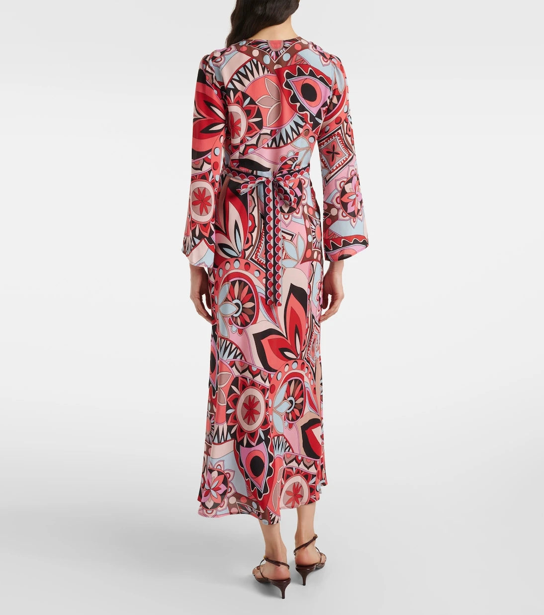 Rixo - Tania silk maxi dress