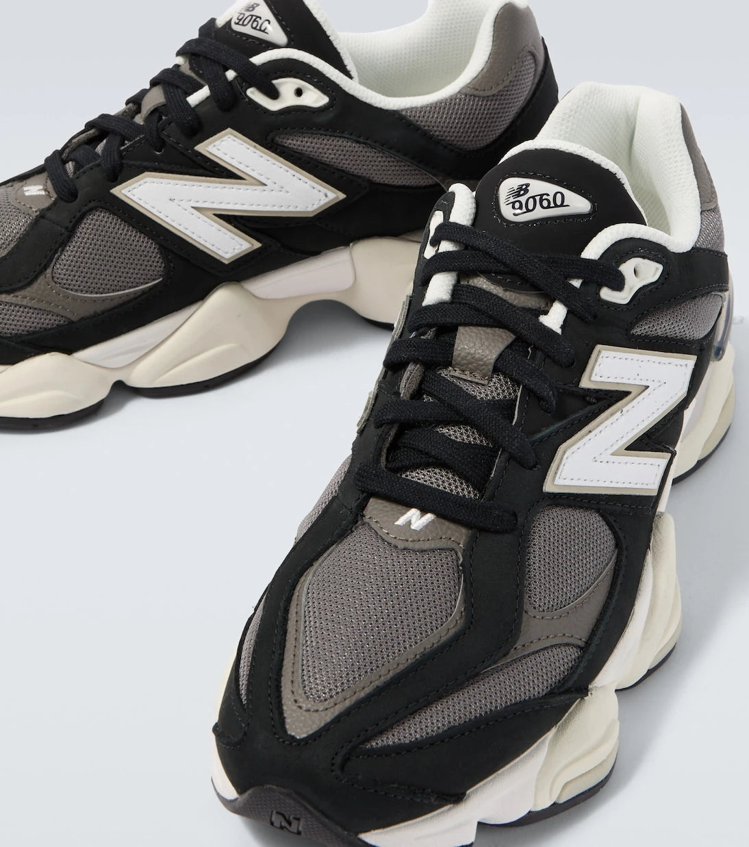 New Balance - 9060 suede-trimmed sneakers