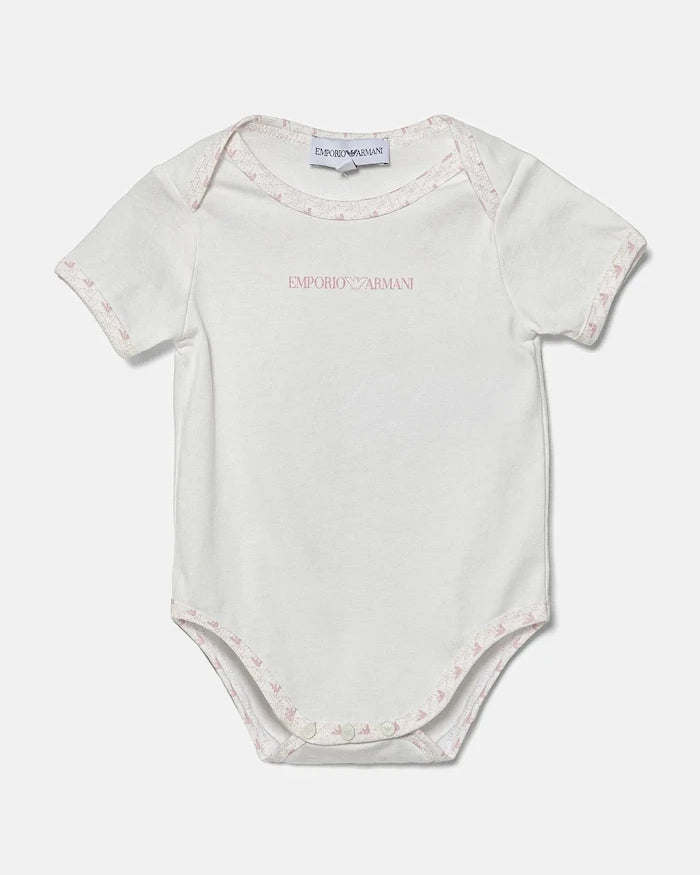 Emporio Armani Pamuk Bebek Body (2 Çift)