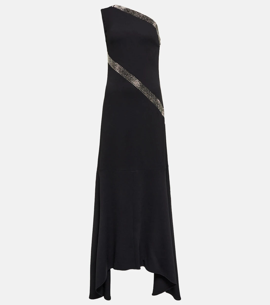 Stella McCartney - Embellished one-shoulder maxi dress