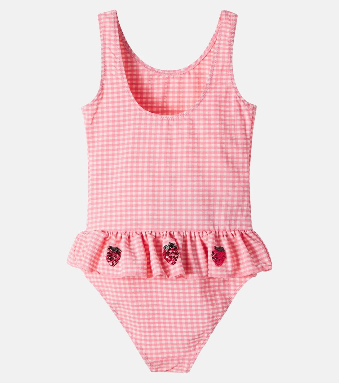 Konges Sløjd - Etta gingham seersucker swimsuit