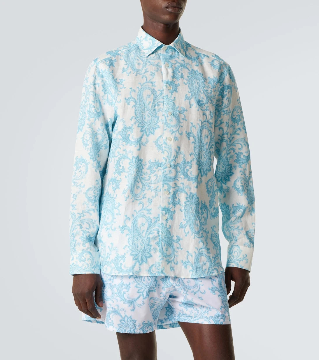 Etro - Paisley linen shirt
