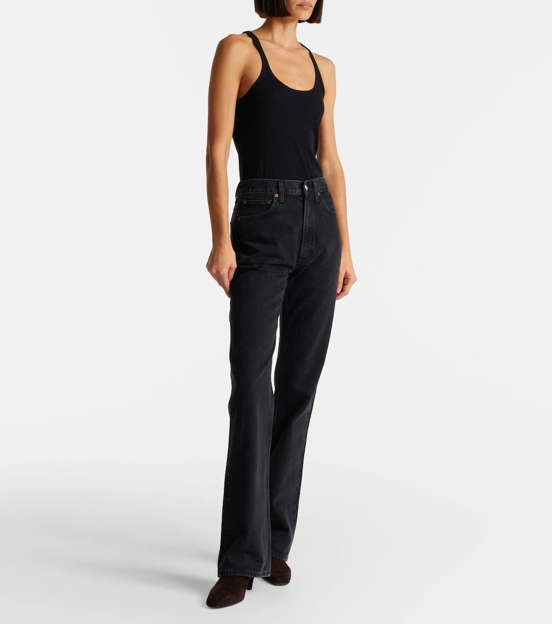 Agolde - Leena mid-rise flared jeans