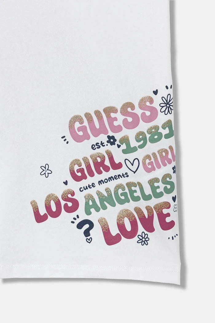 Детска блуза с дълги ръкави Guess