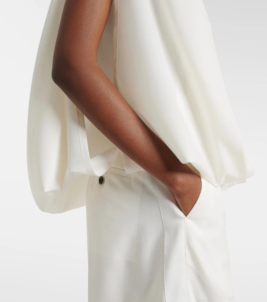 Sacai - قميص بكسرات