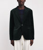 Green Velvet Blazer