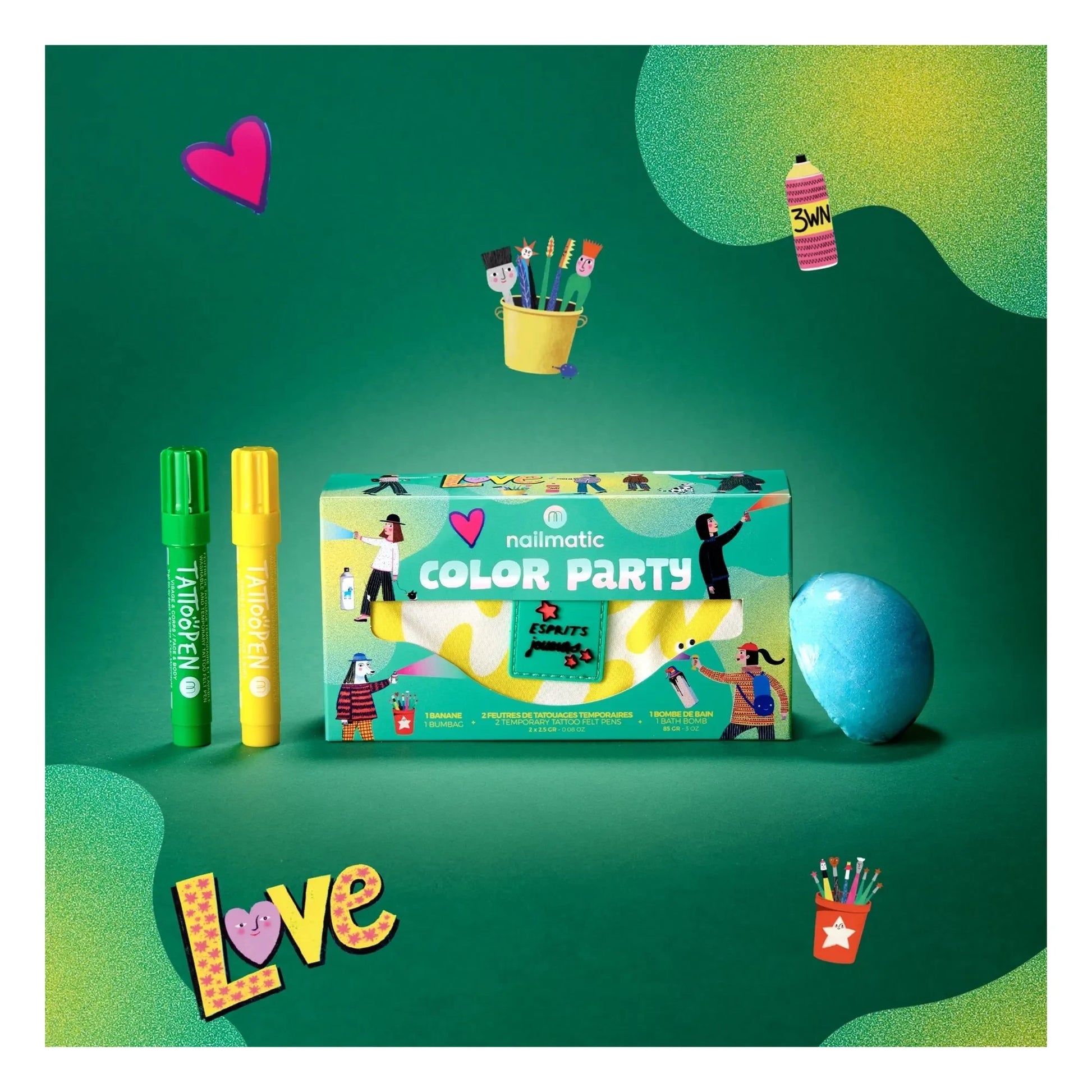 Nailmatic Kids - Color Party set