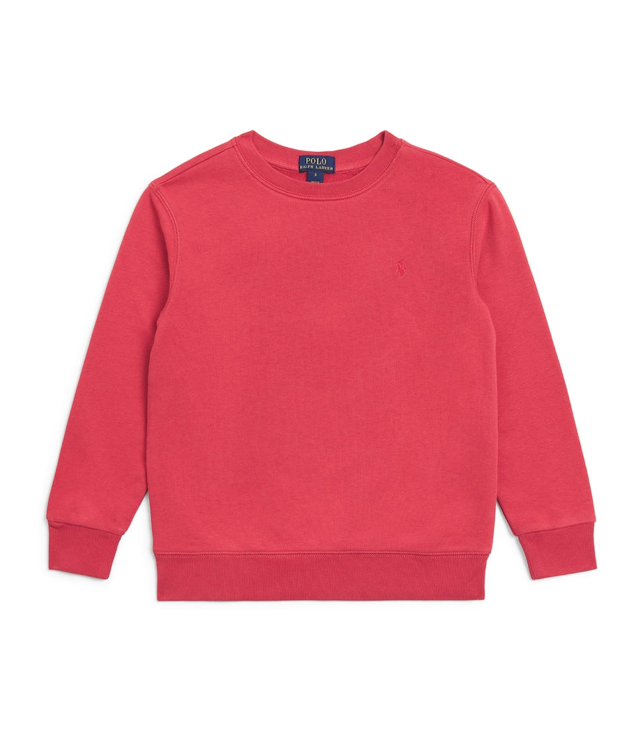 Ralph Lauren Kids Cotton-Blend Logo Sweatshirt (2-7 Years)