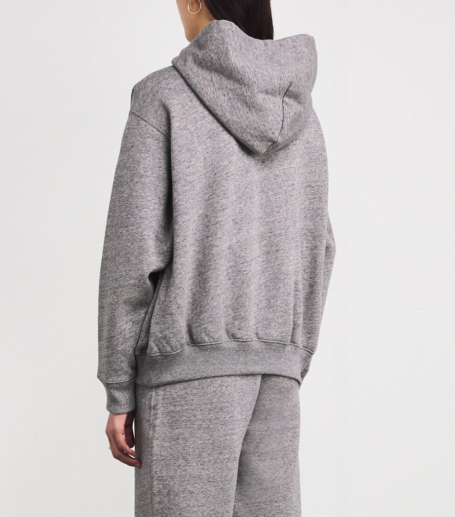 Polo Ralph Lauren Grey Cotton-Blend Polo Bear Hoodie