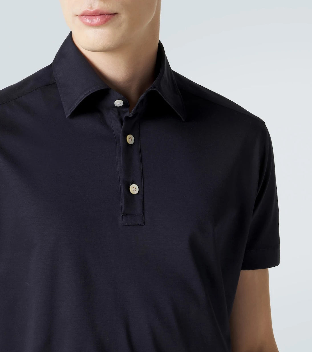 Kiton - Cotton polo shirt