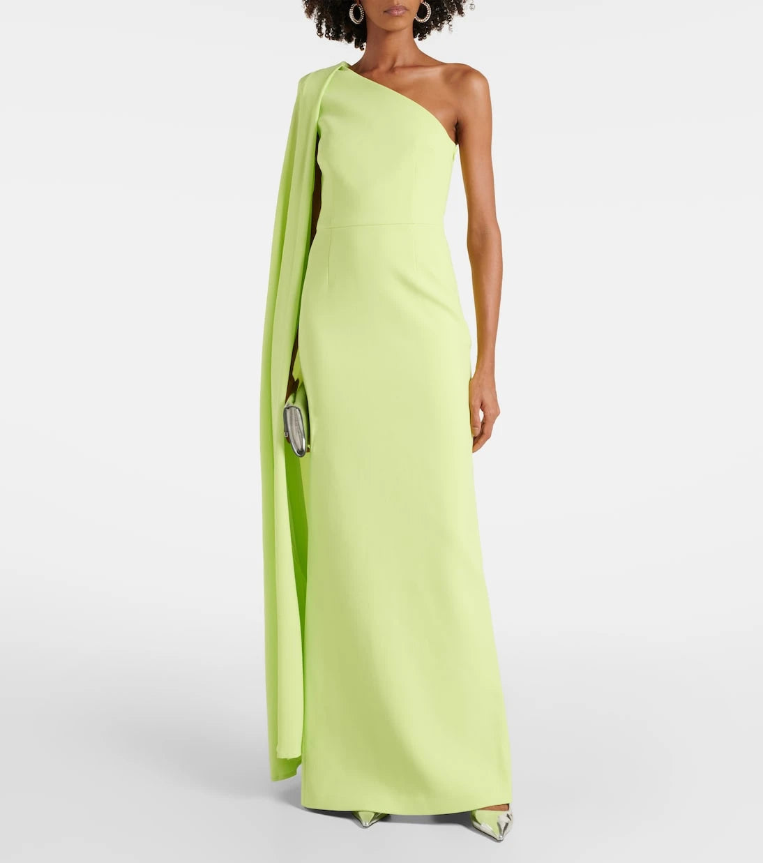 Rebecca Vallance - Aria one-shoulder crêpe gown