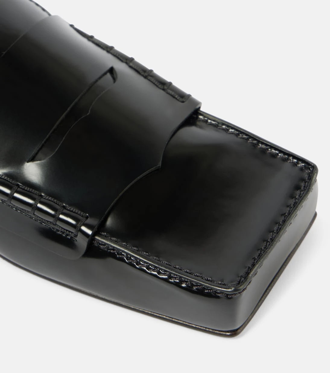 Jacquemus - Les Mocassins Carré leather loafers