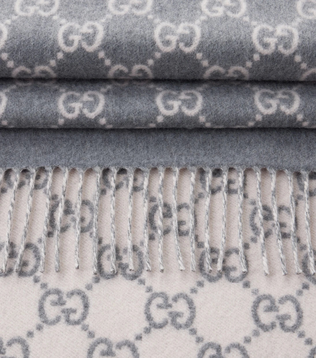 Gucci - GG wool and cashmere blanket