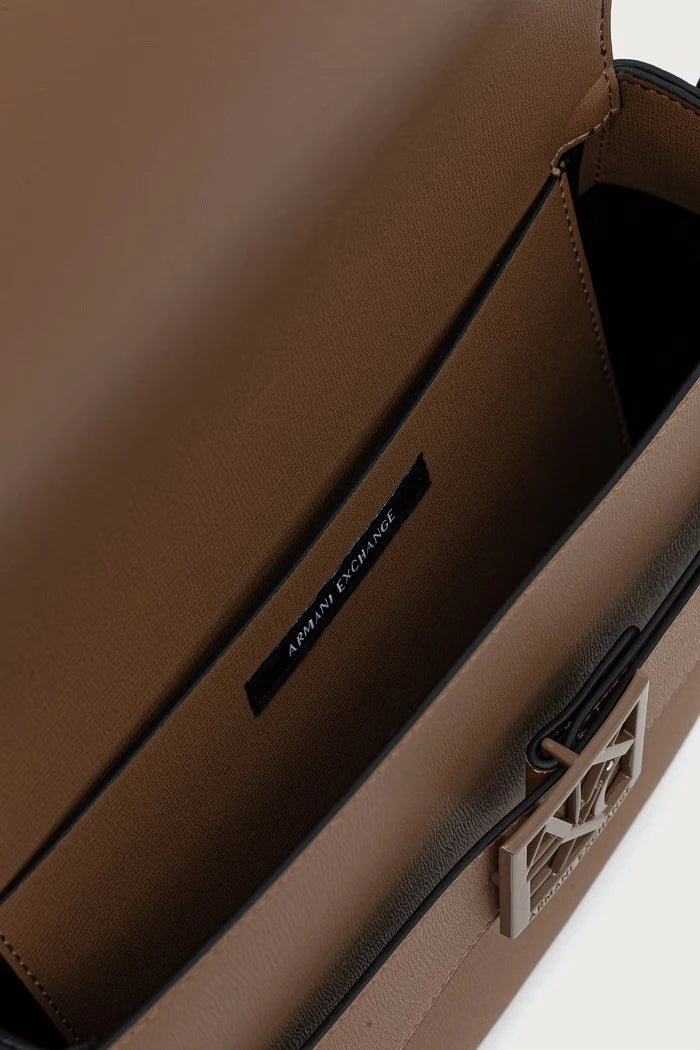 Armani Exchange kadın suni deri crossbody çanta