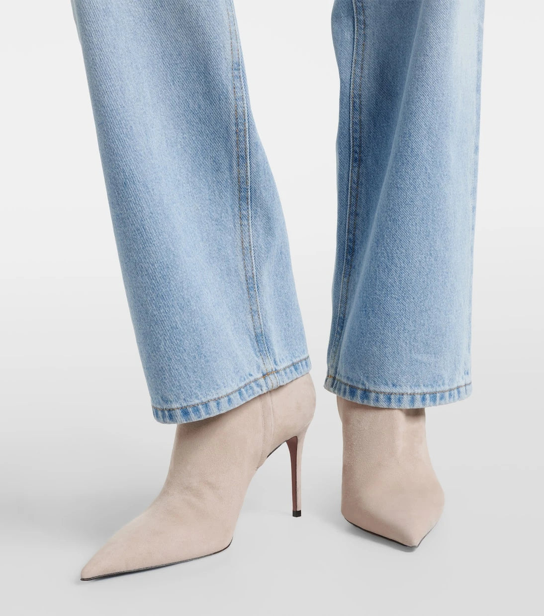 Paris Texas - Vera 85 suede ankle boots