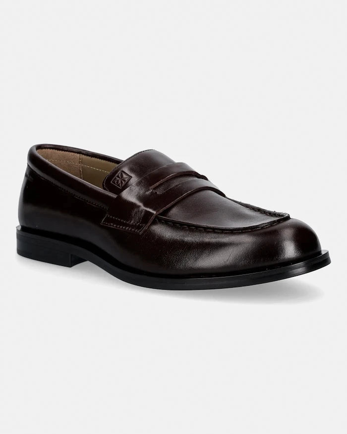 Calvin Klein ESS RUBBER PENNY LOAFER POL LTH Deri Mokasen