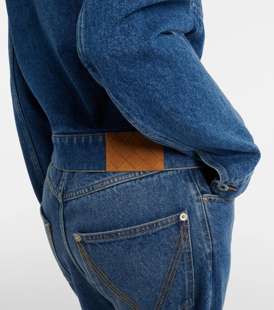 Bottega Veneta - Intrecciato denim jacket